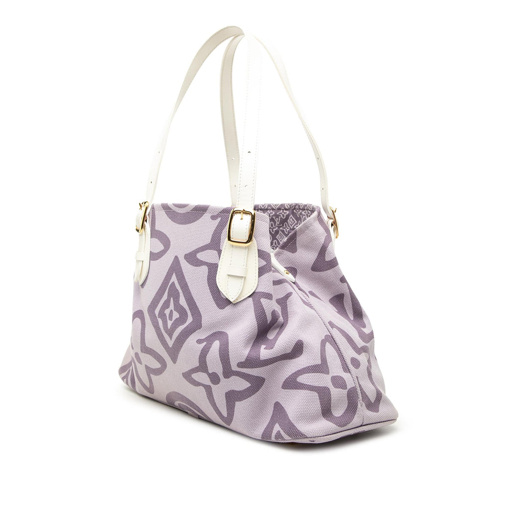 Louis Vuitton Monogram Tahitienne Cabas PM Tote Bag - Purple