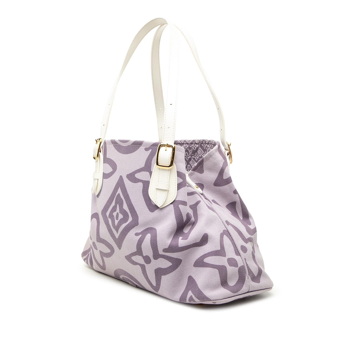 Louis Vuitton Monogram Tahitienne Cabas PM Tote Bag - Purple