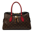 Louis Vuitton Monogram Tuileries Satchel - Brown/Red