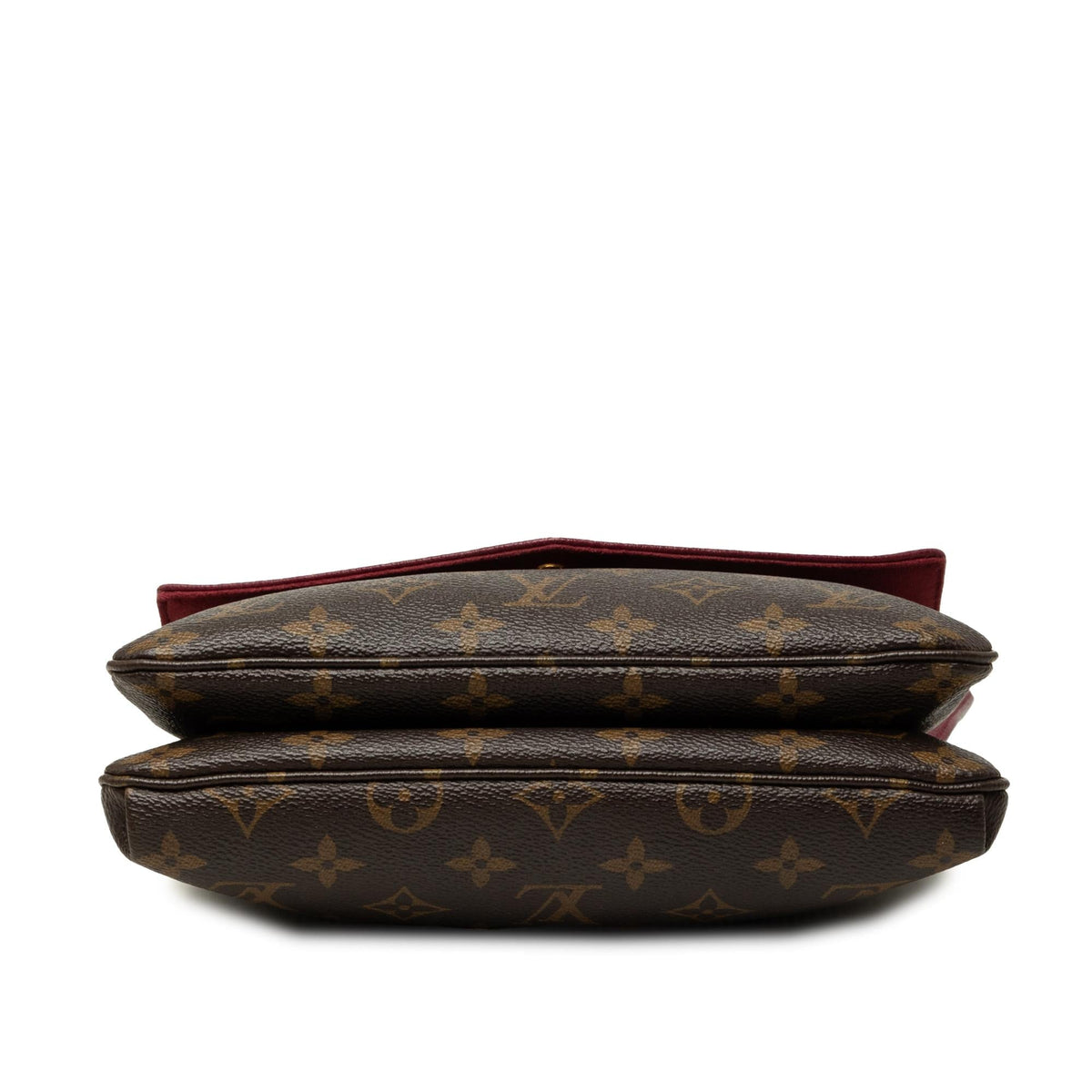 Louis Vuitton Monogram Twinset Crossbody Bag - Brown