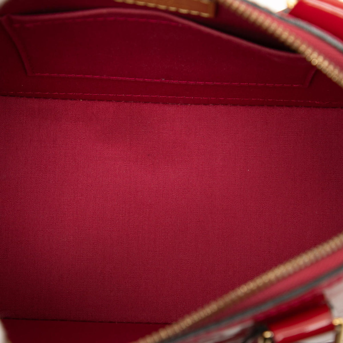 Louis Vuitton Monogram Vernis Alma BB Satchel - Pink