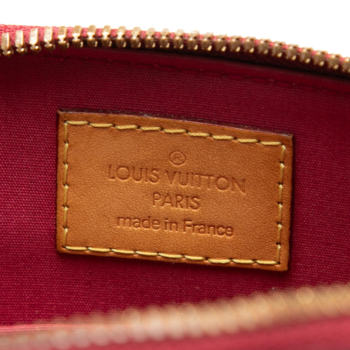 Louis Vuitton Monogram Vernis Alma BB Satchel - Pink
