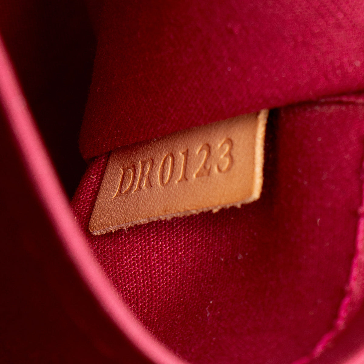 Louis Vuitton Monogram Vernis Brea MM Satchel - Red