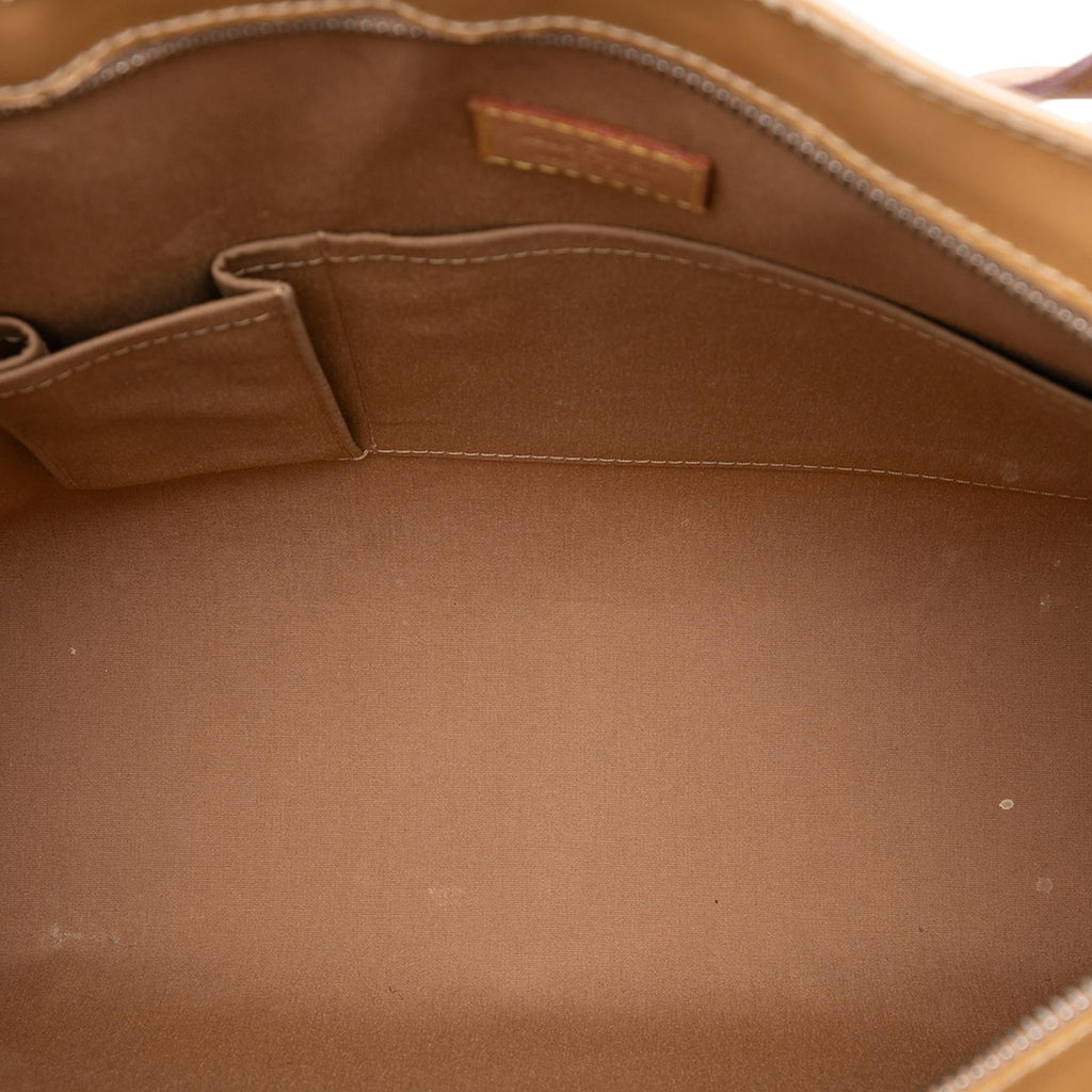 Louis Vuitton Monogram Vernis Brentwood Tote Bag - Brown