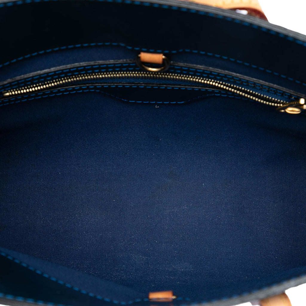 Louis Vuitton Monogram Vernis Catalina BB Satchel - Blue
