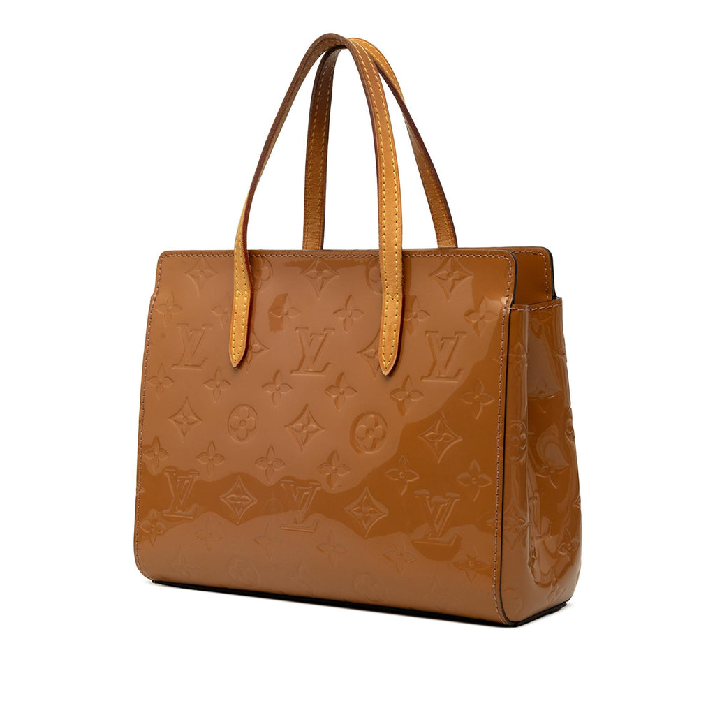 Louis Vuitton Monogram Vernis Catalina BB Satchel - Brown