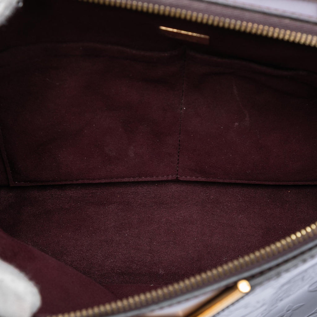 Louis Vuitton Monogram Vernis Melrose Satchel - Purple