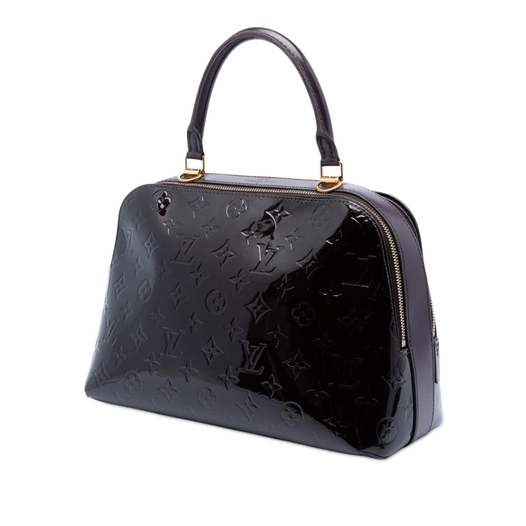 Louis Vuitton Monogram Vernis Melrose Satchel - Purple