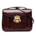 Louis Vuitton Monogram Vernis Miranda Satchel - Red