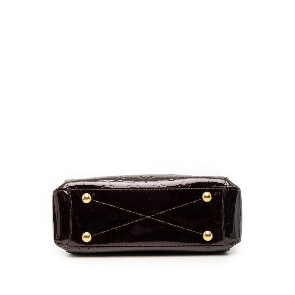 Louis Vuitton Monogram Vernis Montaigne BB Satchel - Purple