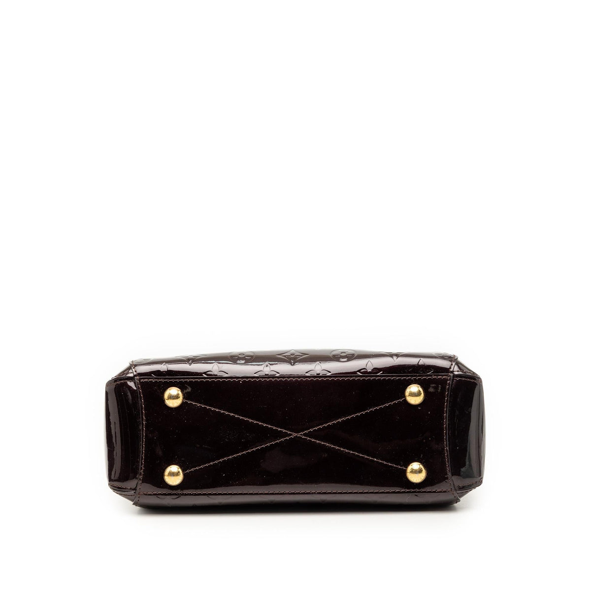 Louis Vuitton Monogram Vernis Montaigne BB Satchel - Purple