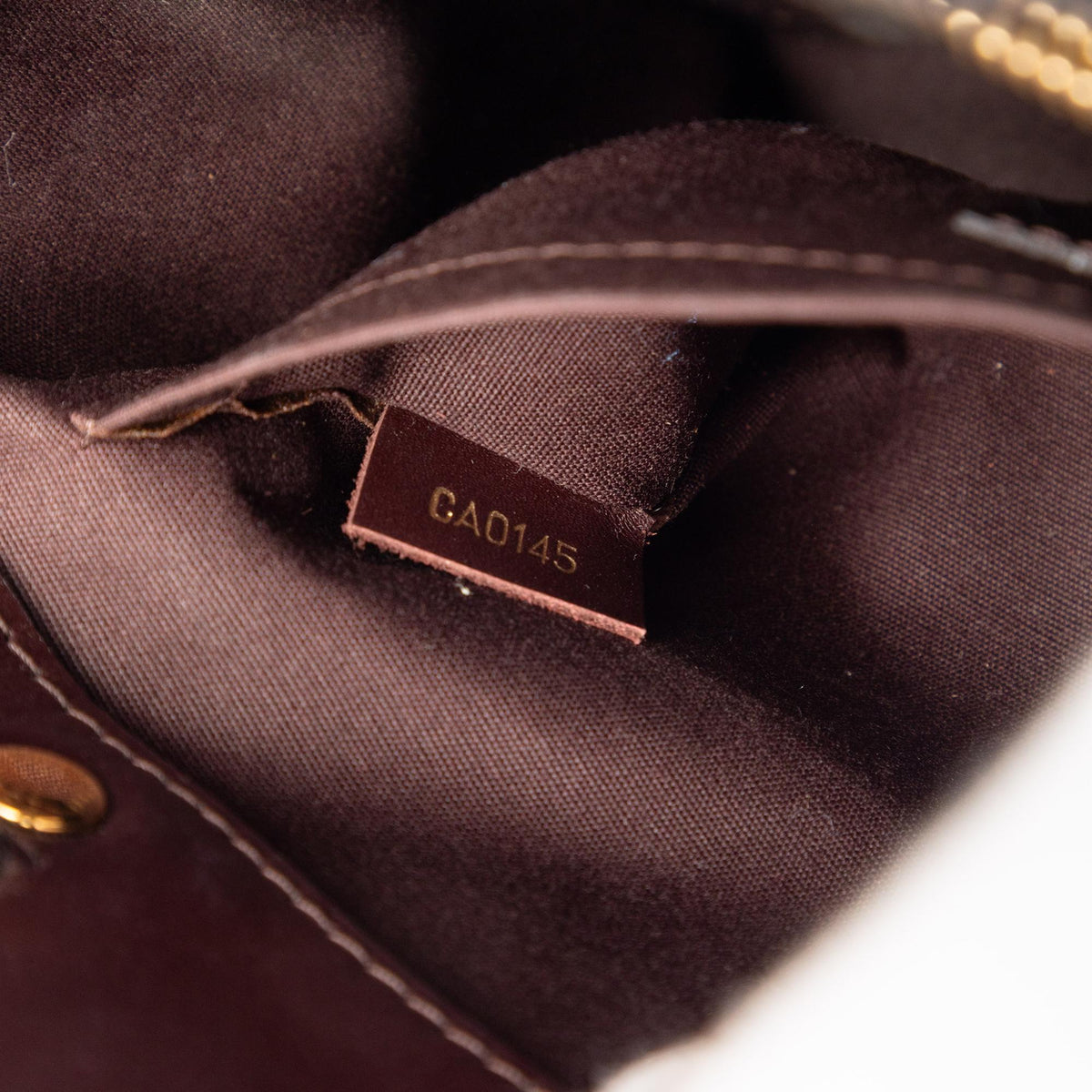 Louis Vuitton Monogram Vernis Montaigne BB Satchel - Purple