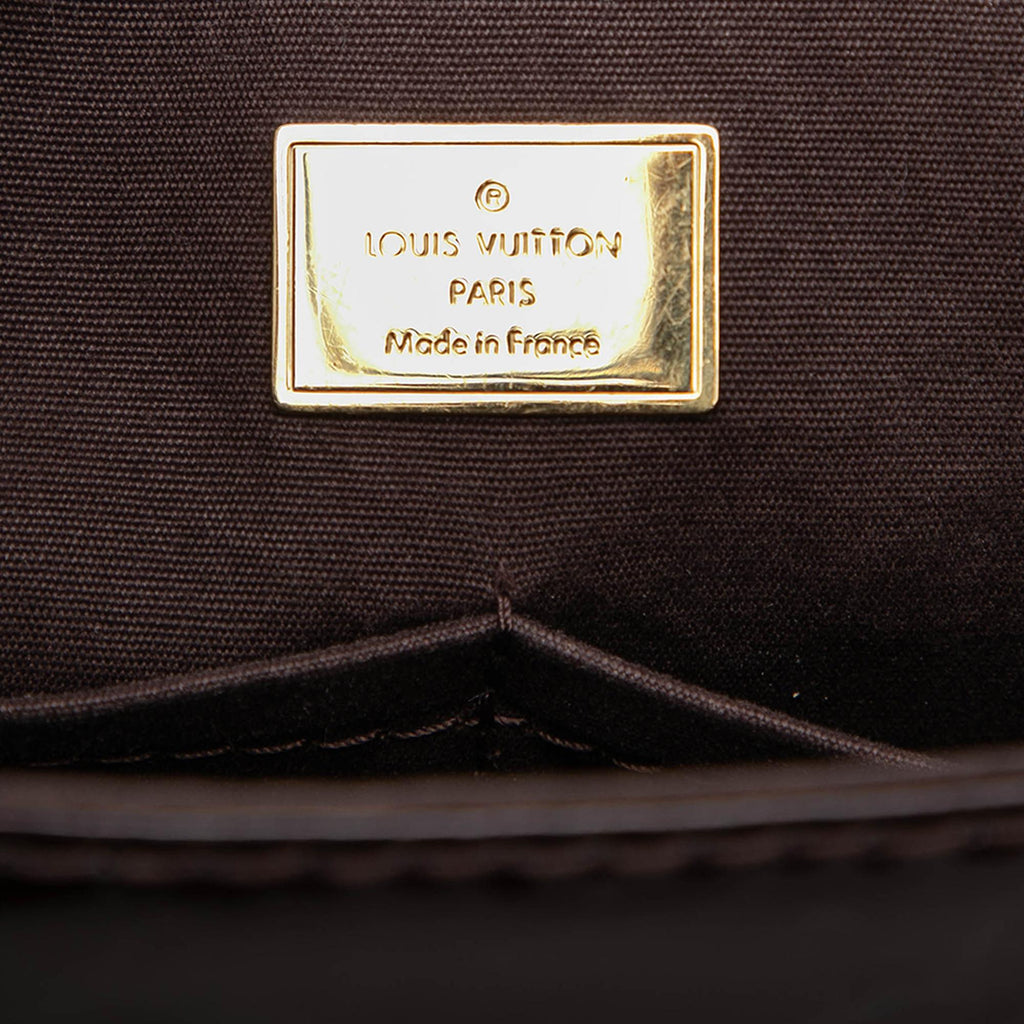 Louis Vuitton Monogram Vernis Pasadena Satchel - Purple