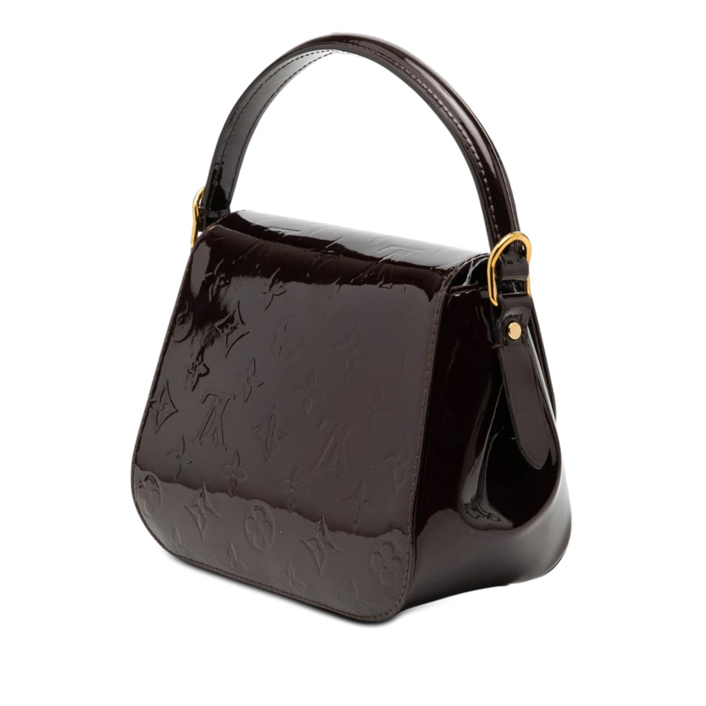Louis Vuitton Monogram Vernis Pasadena Satchel - Purple