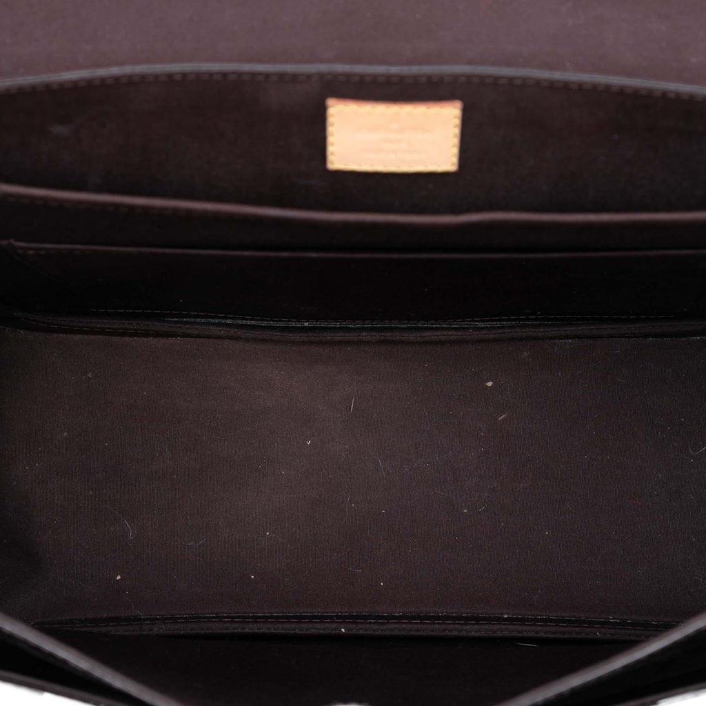 Louis Vuitton Monogram Vernis Romaine Satchel - Purple