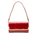 Louis Vuitton Monogram Vernis Rossmore MM Shoulder Bag - Red