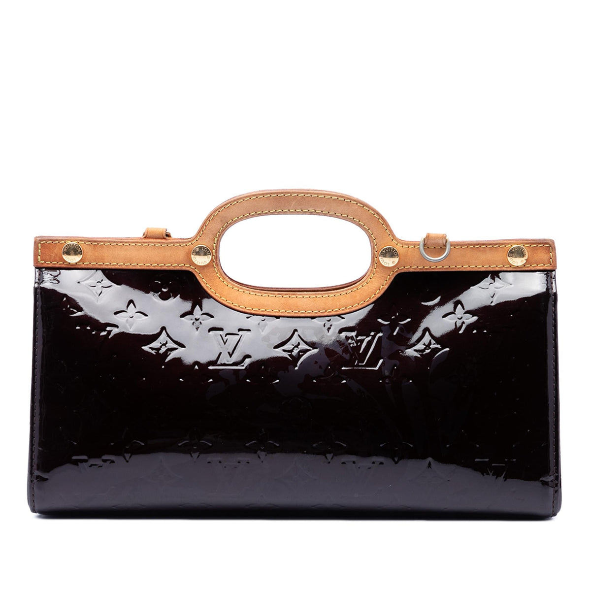 Louis Vuitton Monogram Vernis Roxbury Drive Satchel - Purple
