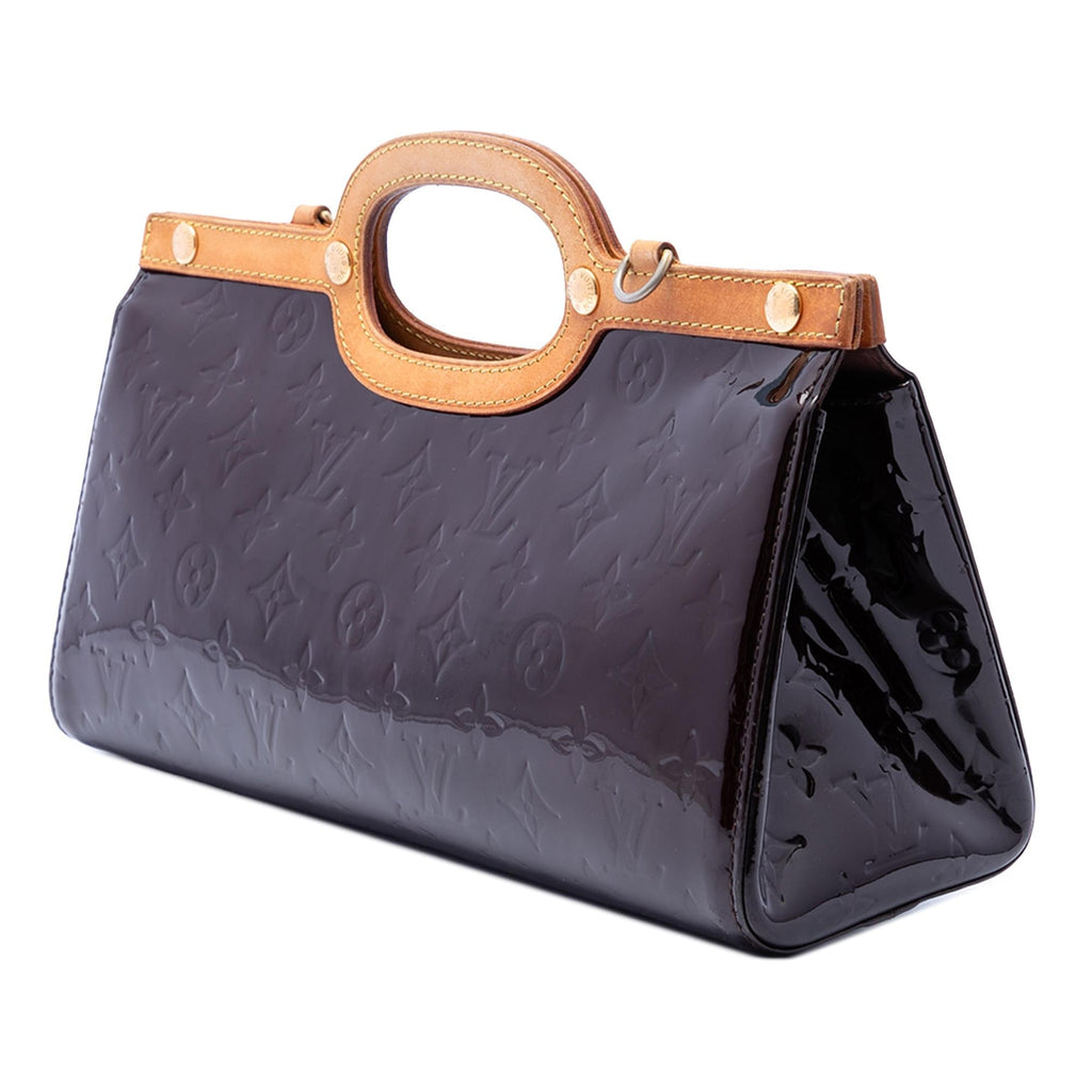 Louis Vuitton Monogram Vernis Roxbury Drive Satchel - Purple
