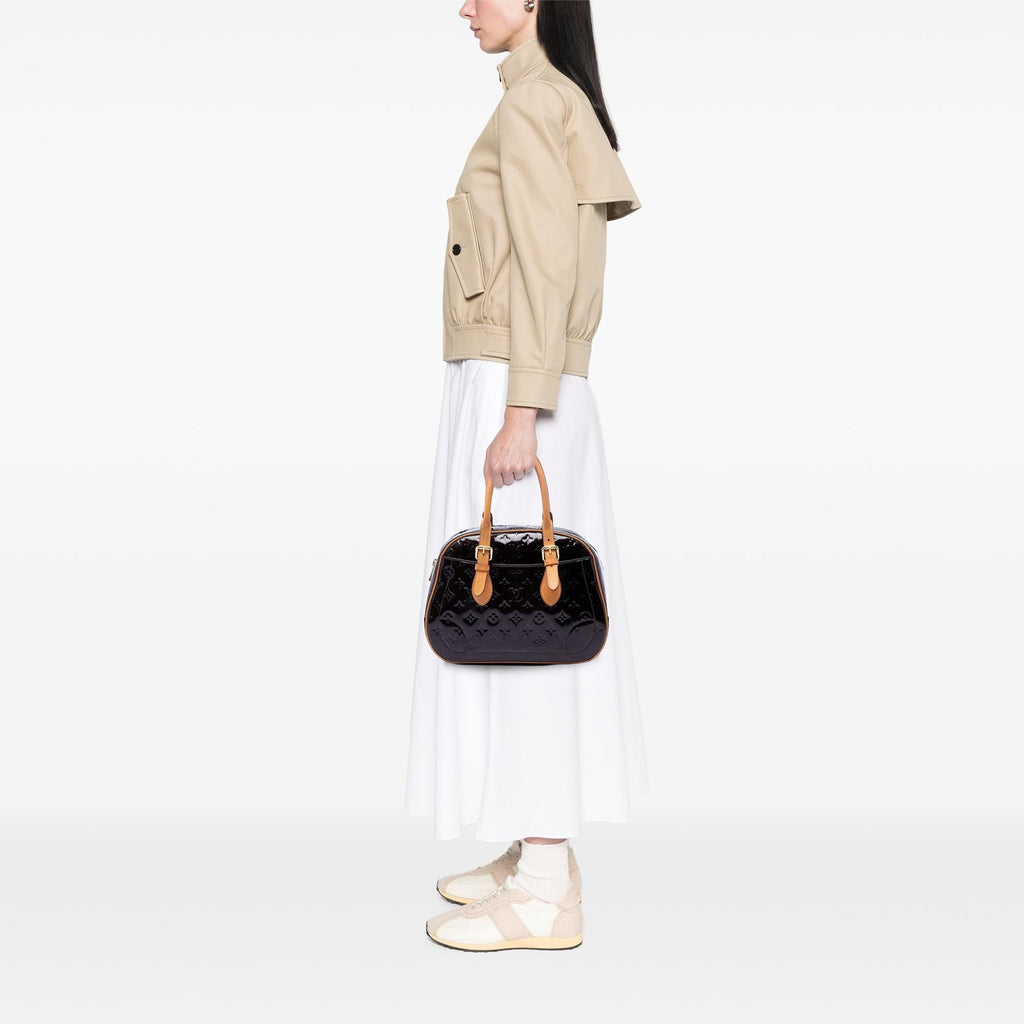 Louis Vuitton Monogram Vernis Summit Drive Satchel - Purple