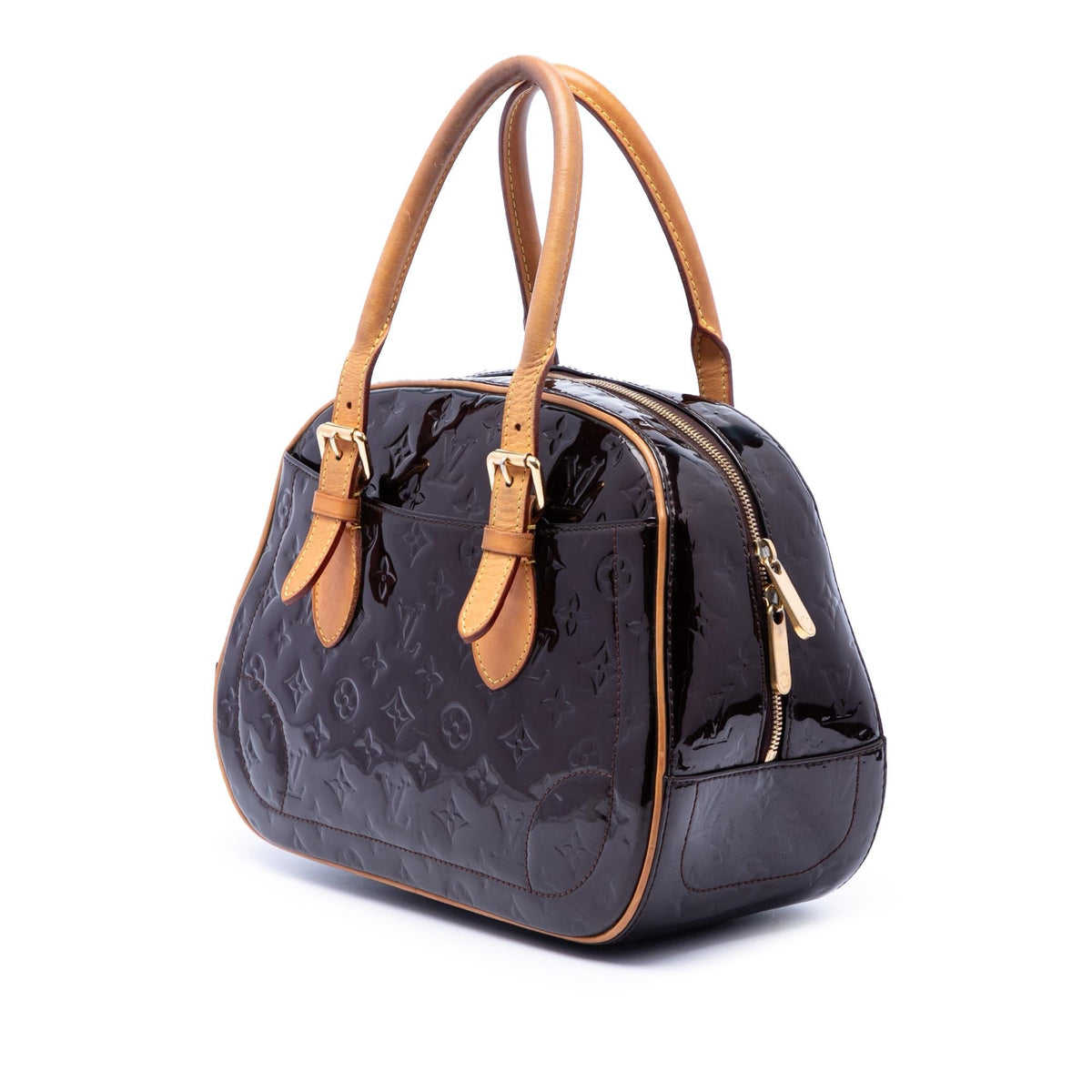 Louis Vuitton Monogram Vernis Summit Drive Satchel - Purple
