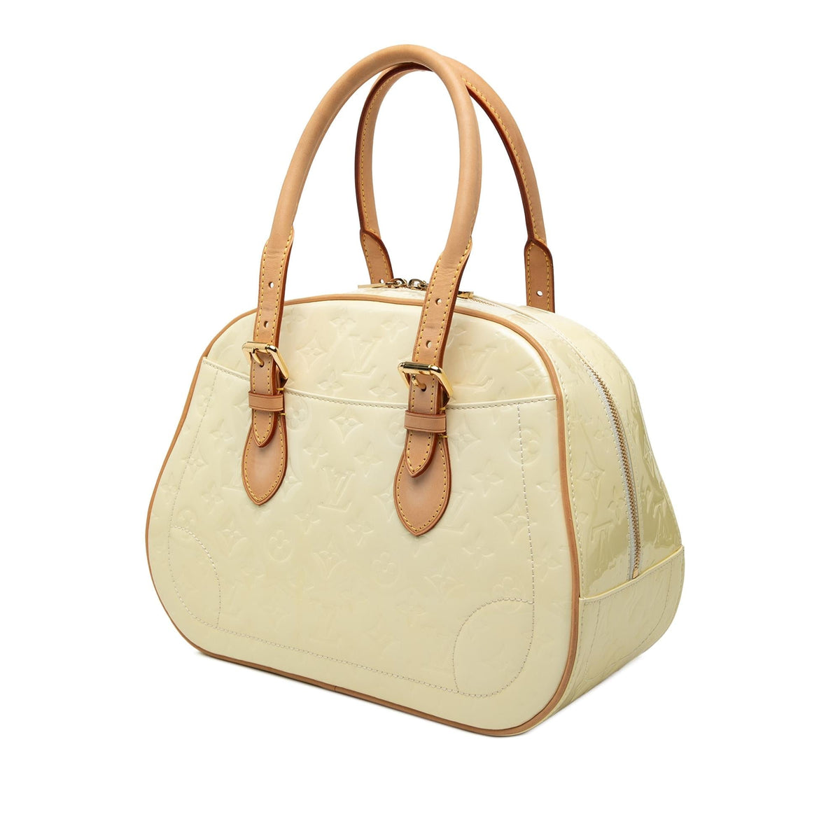 Louis Vuitton Monogram Vernis Summit Drive Satchel - White