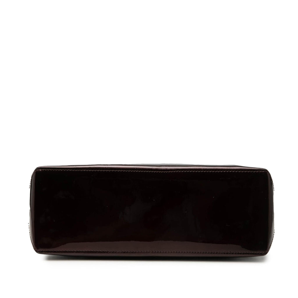 Louis Vuitton Monogram Vernis Wilshire PM Satchel - Purple