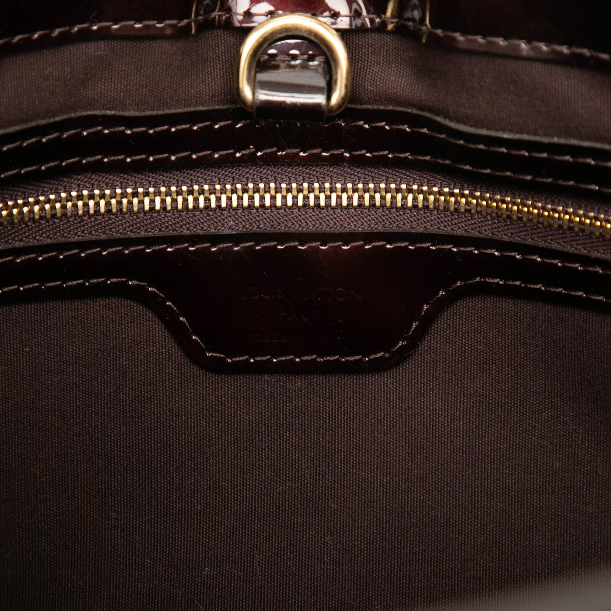 Louis Vuitton Monogram Vernis Wilshire PM Satchel - Purple