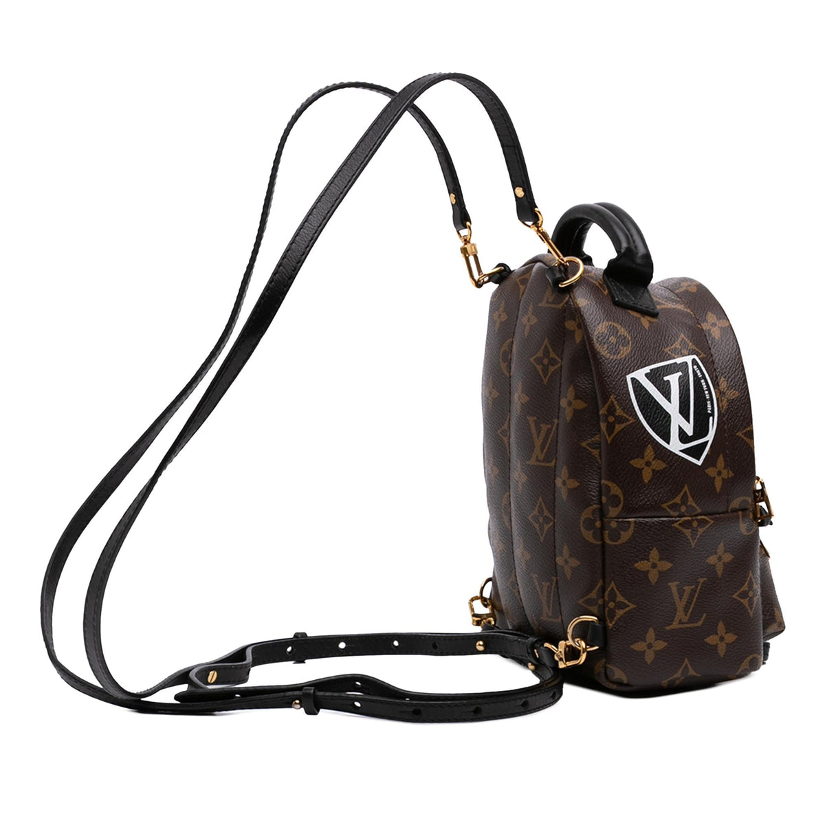 Louis Vuitton Monogram World Tour Mini Palm Springs Backpack - Brown