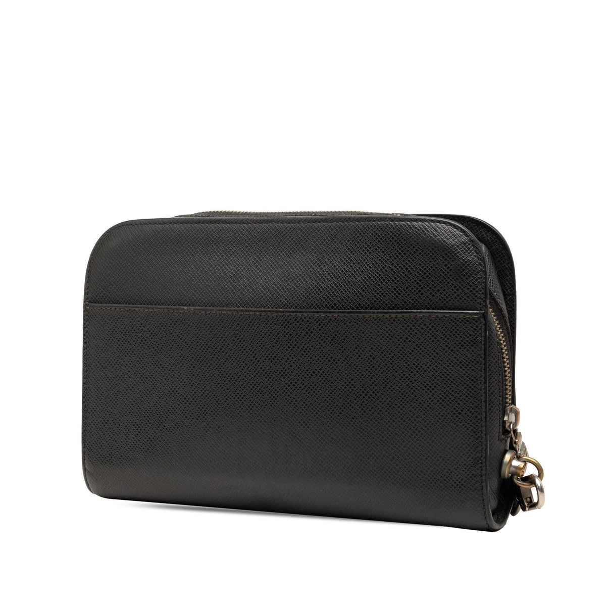 Louis Vuitton Taiga Pochette Baikal - Black