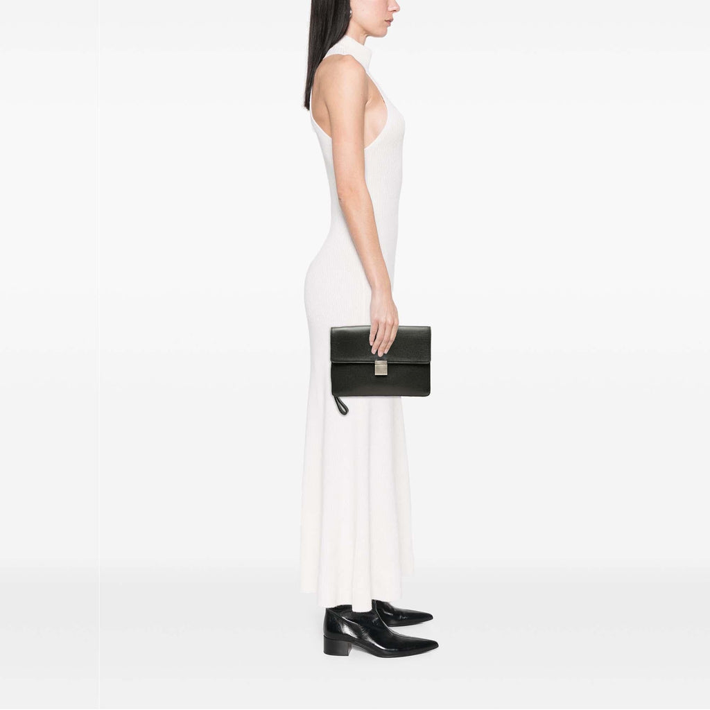 Louis Vuitton Taiga Selenga Clutch - Black