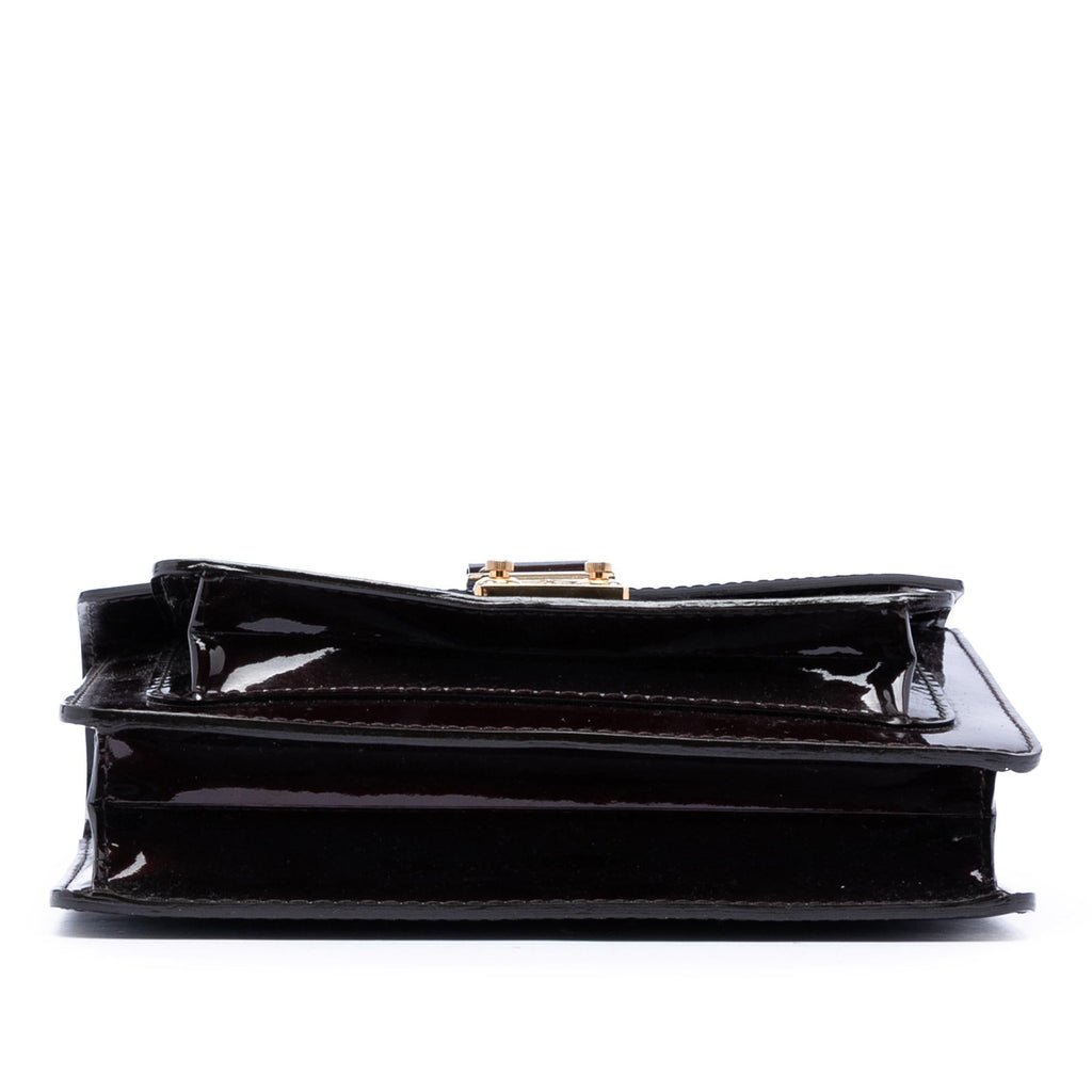 Louis Vuitton Vernis Monceau BB Satchel - Purple