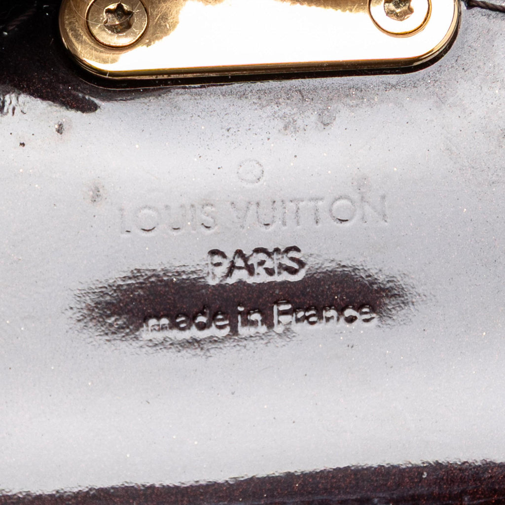 Louis Vuitton Vernis Monceau BB Satchel - Purple