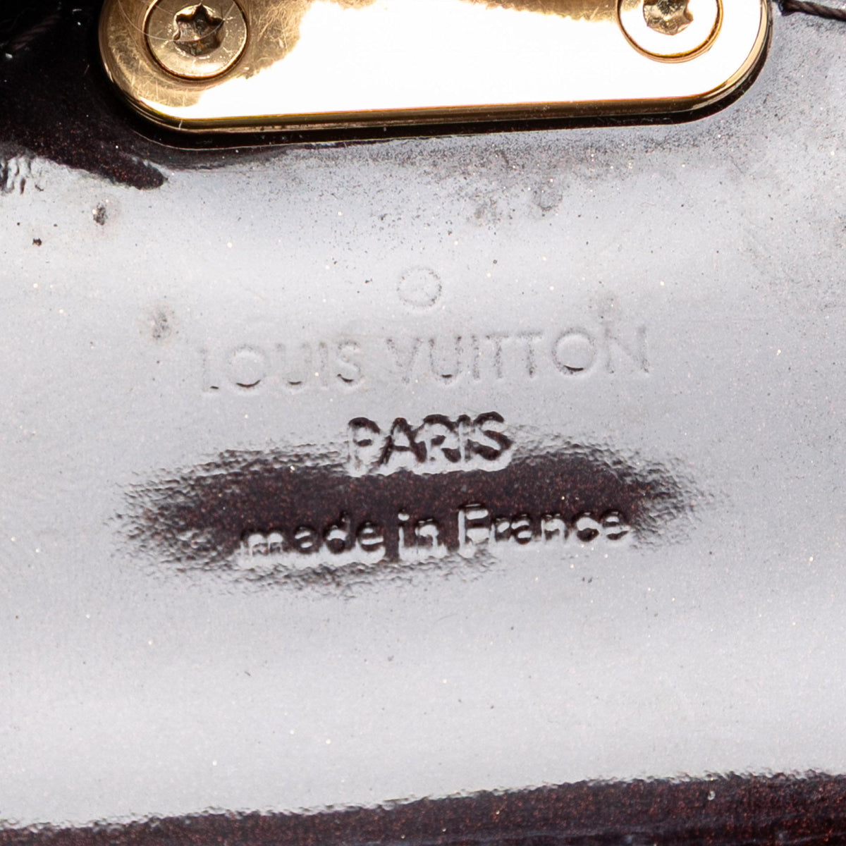 Louis Vuitton Vernis Monceau BB Satchel - Purple