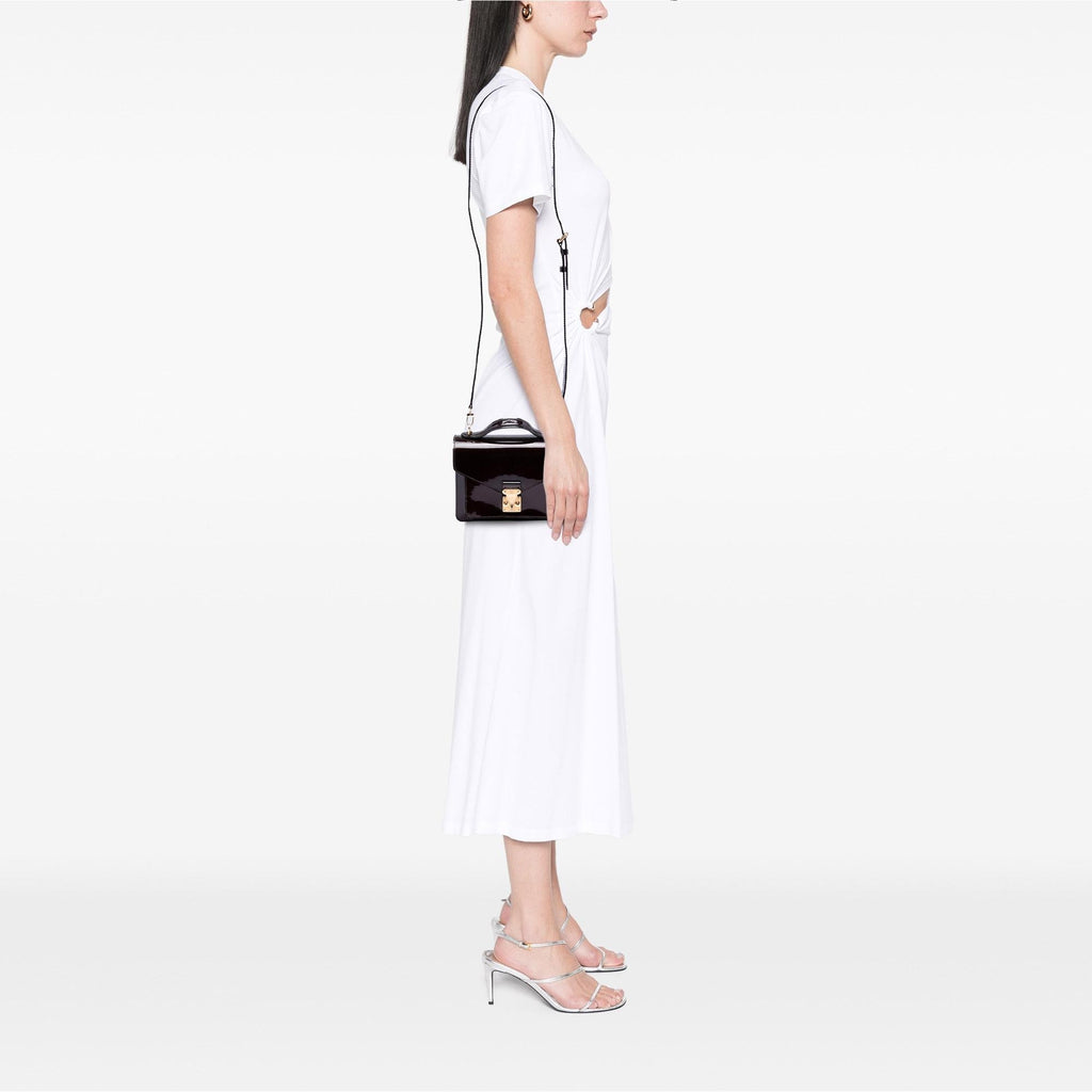 Louis Vuitton Vernis Monceau BB Satchel - Purple