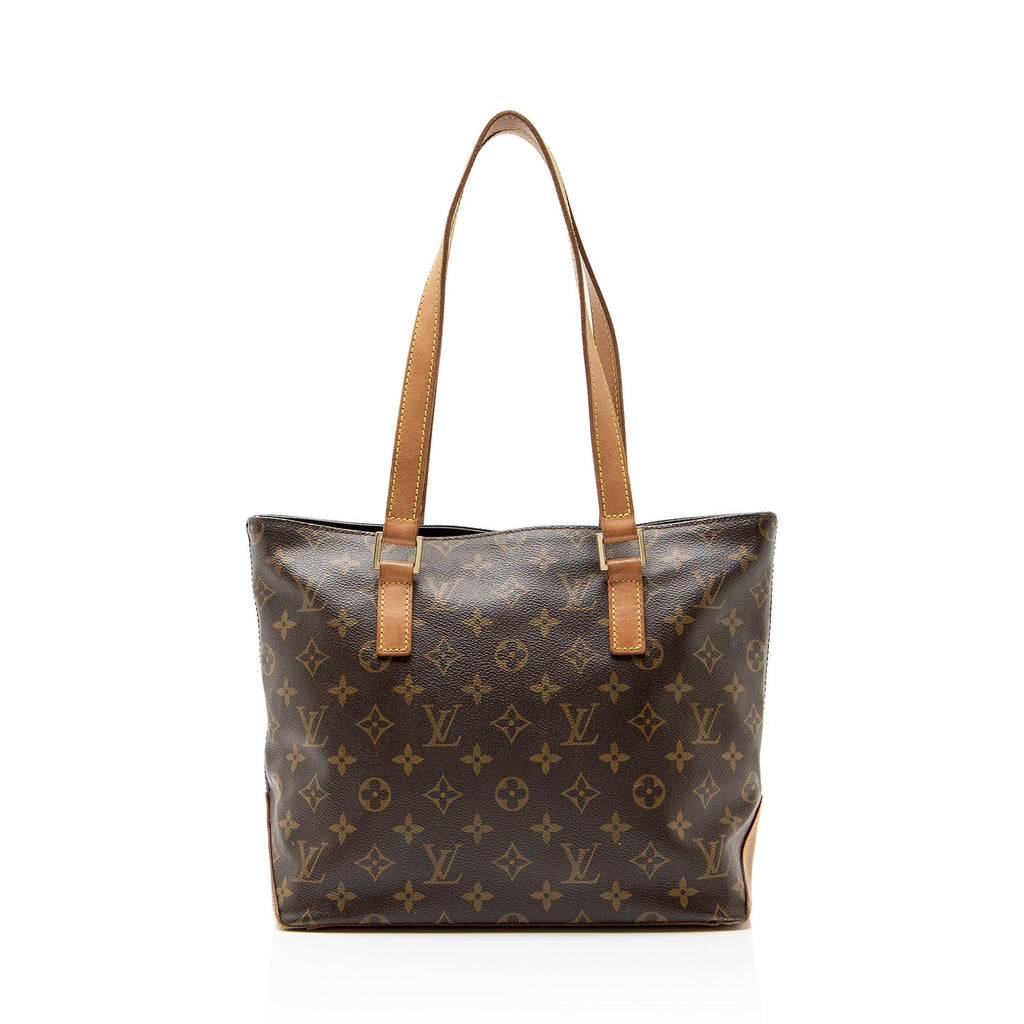 Louis Vuitton Vintage Monogram Canvas Cabas Piano Tote Bag - Brown