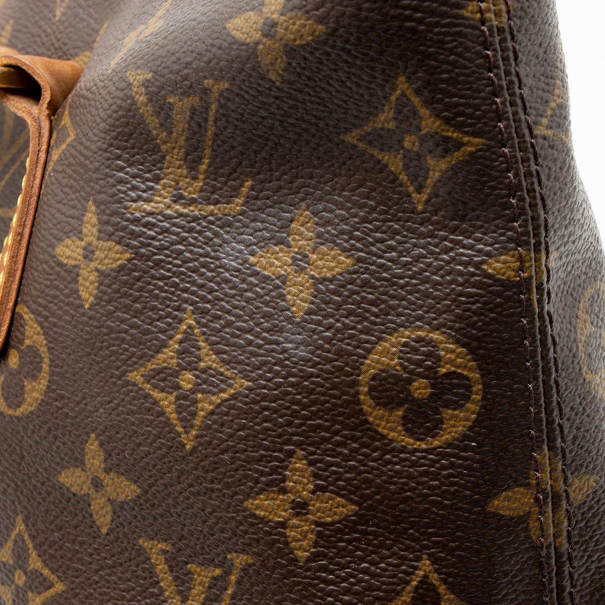 Louis Vuitton Vintage Monogram Canvas Cabas Piano Tote Bag - Brown