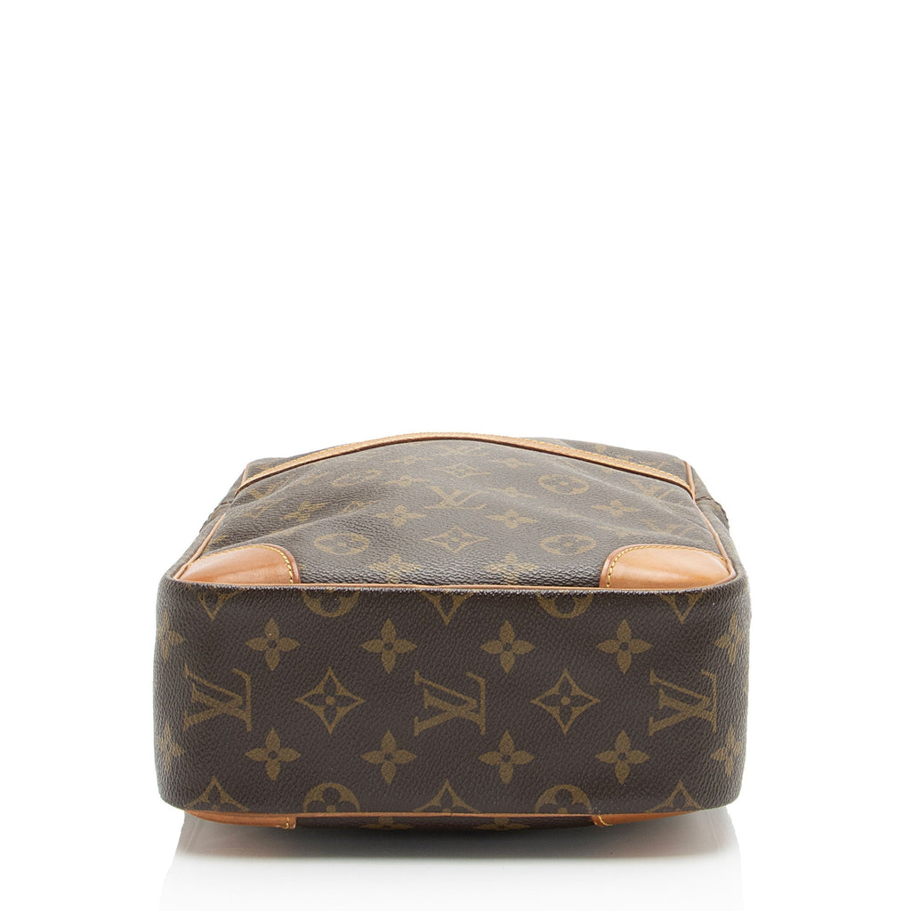 Louis Vuitton Vintage Monogram Canvas Danube MM Shoulder Bag - Brown