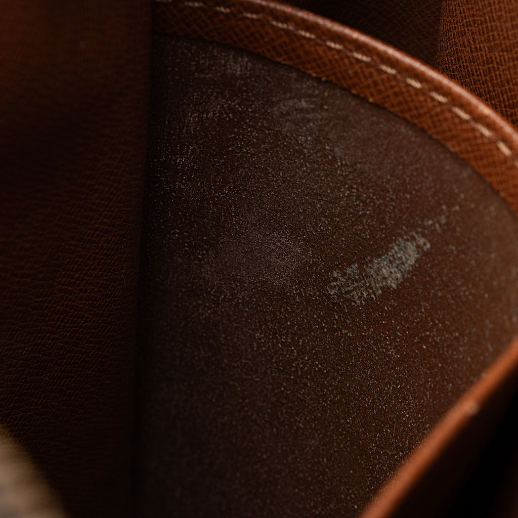 Louis Vuitton Vintage Monogram Canvas Danube MM Shoulder Bag - Brown