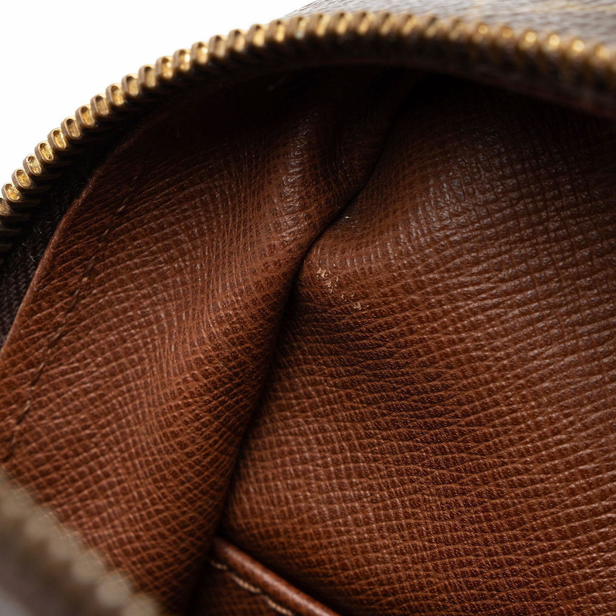 Louis Vuitton Vintage Monogram Canvas Danube MM Shoulder Bag - Brown