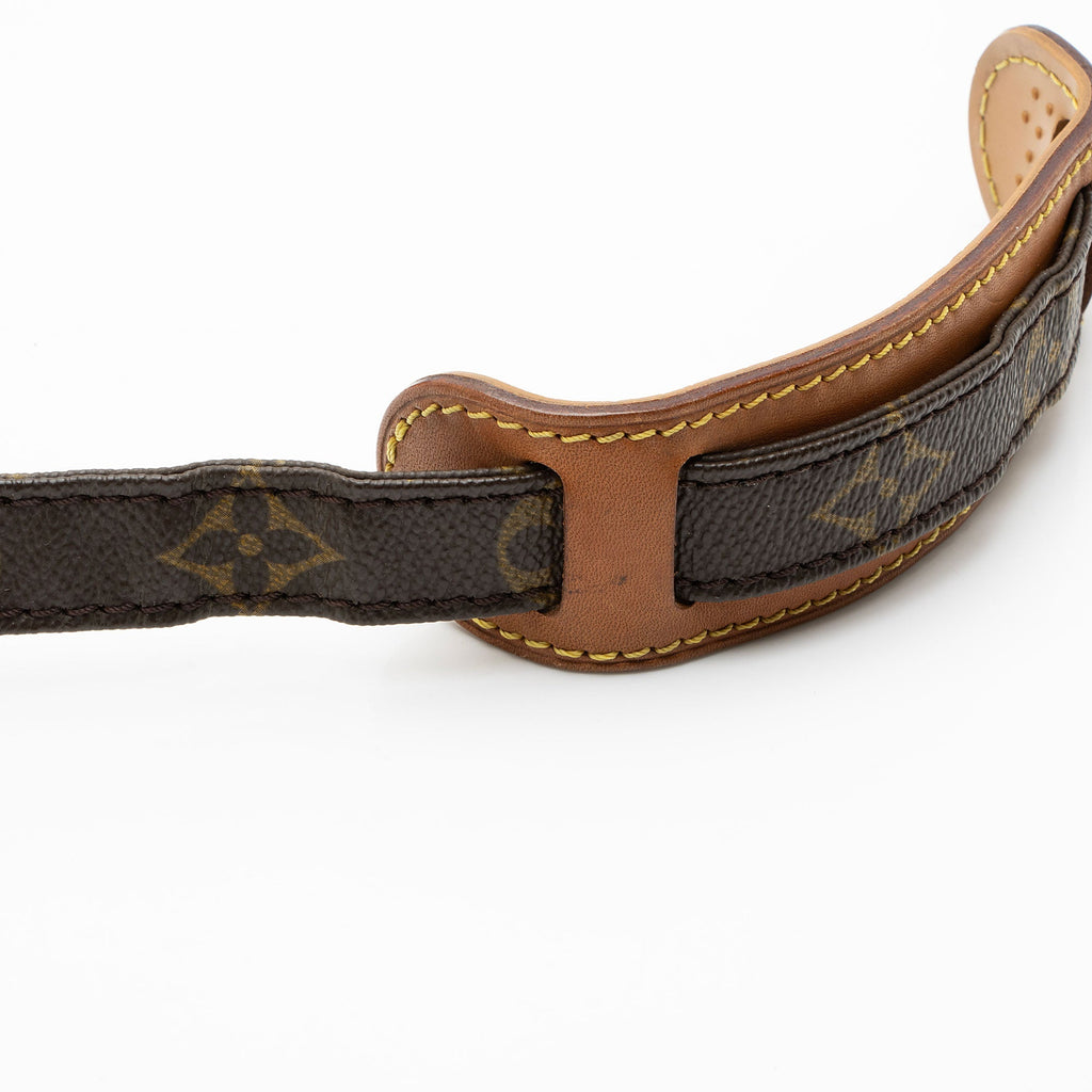 Louis Vuitton Vintage Monogram Canvas Danube MM Shoulder Bag - Brown