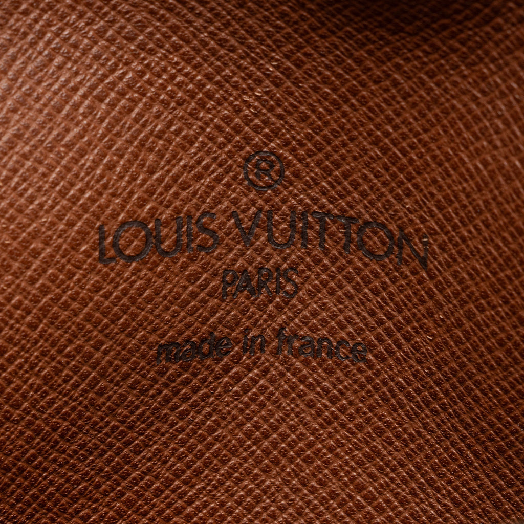Louis Vuitton Vintage Monogram Canvas Danube MM Shoulder Bag - Brown