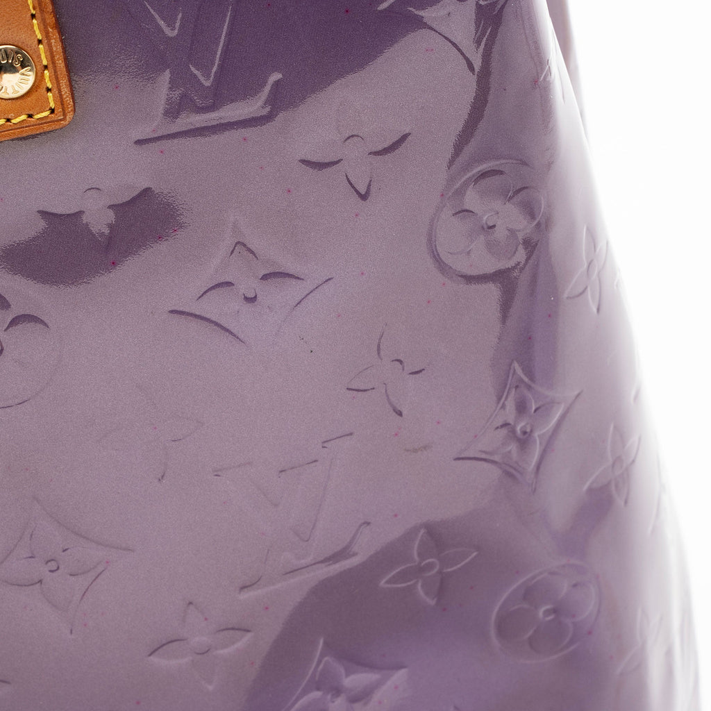 Louis Vuitton Vintage Monogram Vernis Reade MM Tote Bag - Purple