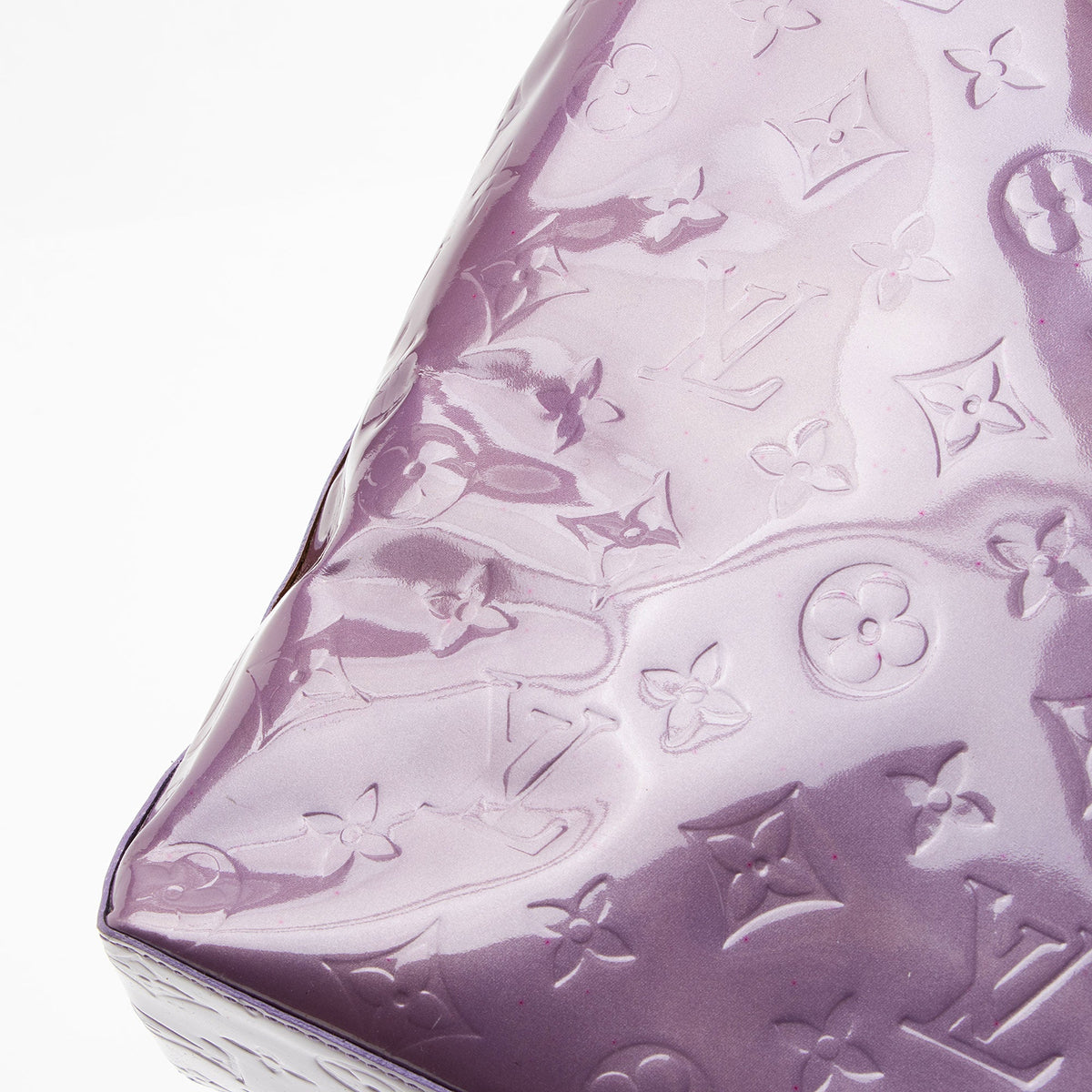 Louis Vuitton Vintage Monogram Vernis Reade MM Tote Bag - Purple