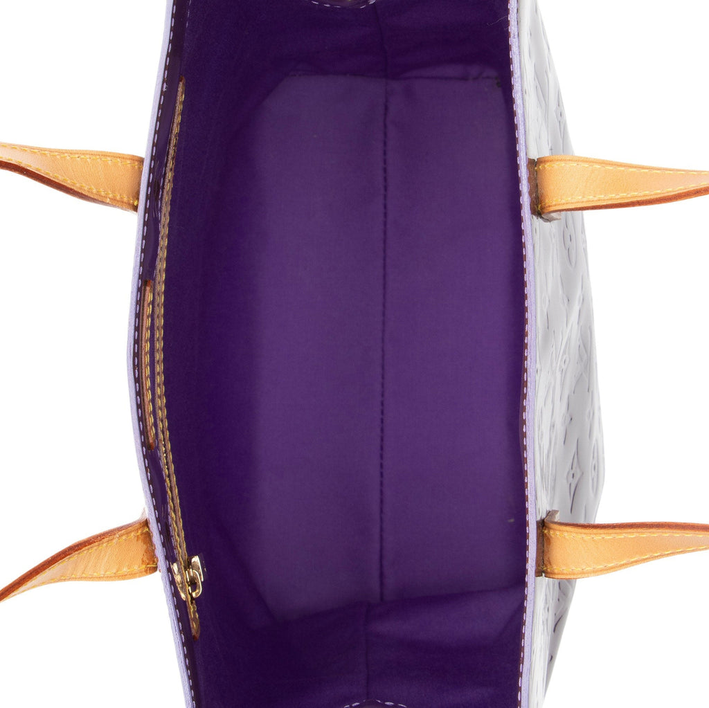 Louis Vuitton Vintage Monogram Vernis Reade MM Tote Bag - Purple