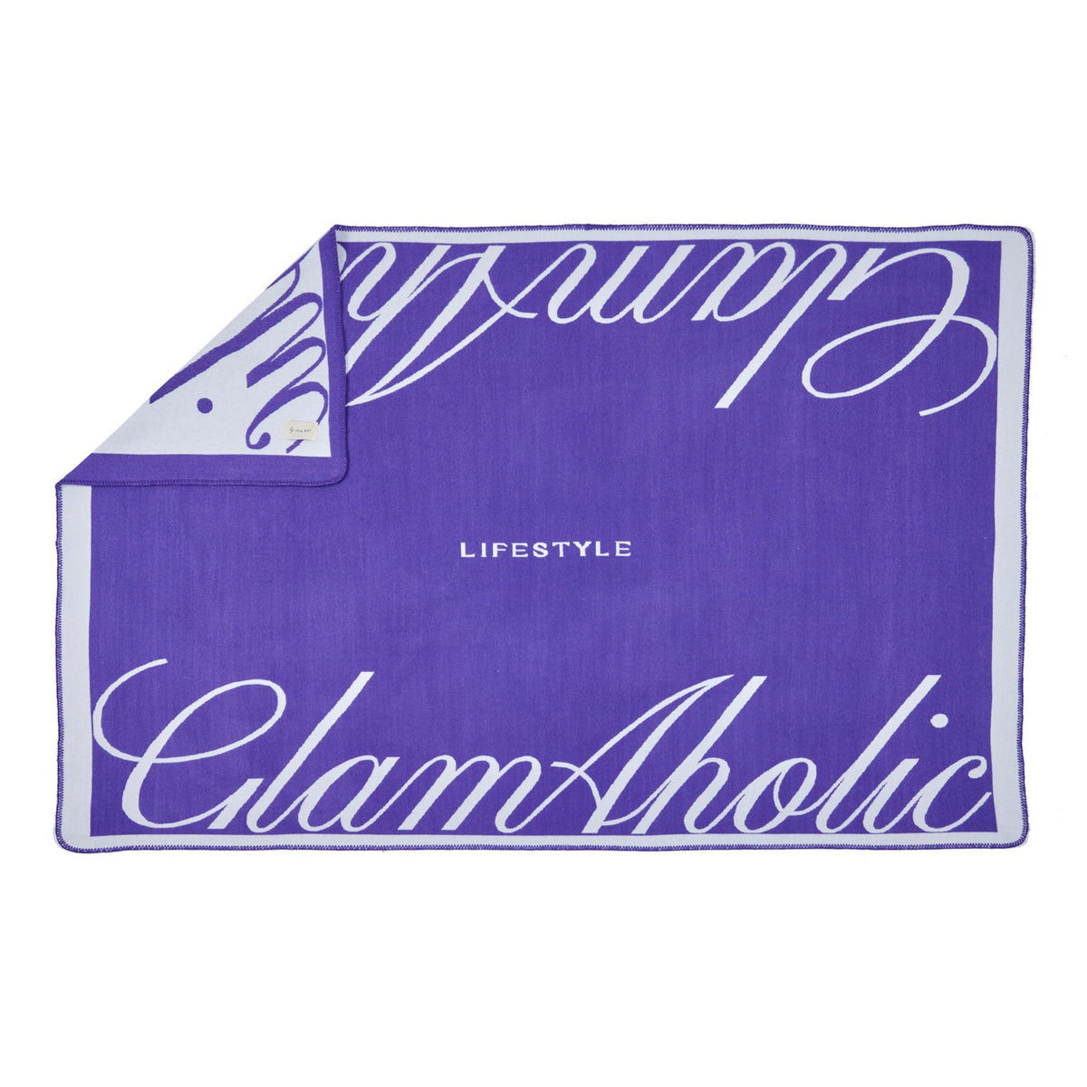 SIGNATURE LUXE THROW BLANKET - PURPLE