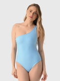 Minnow Women's Reversible One Shoulder One-Piece Swimsuit