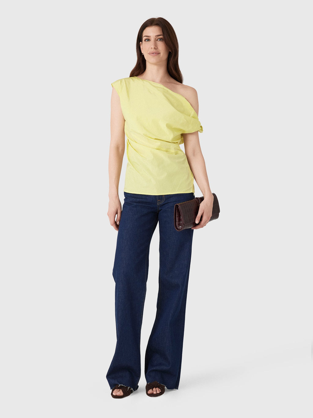 Lee Mathews Women's Nina Silk Twist Top