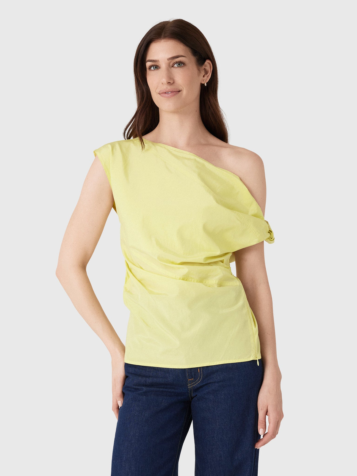 Lee Mathews Women's Nina Silk Twist Top