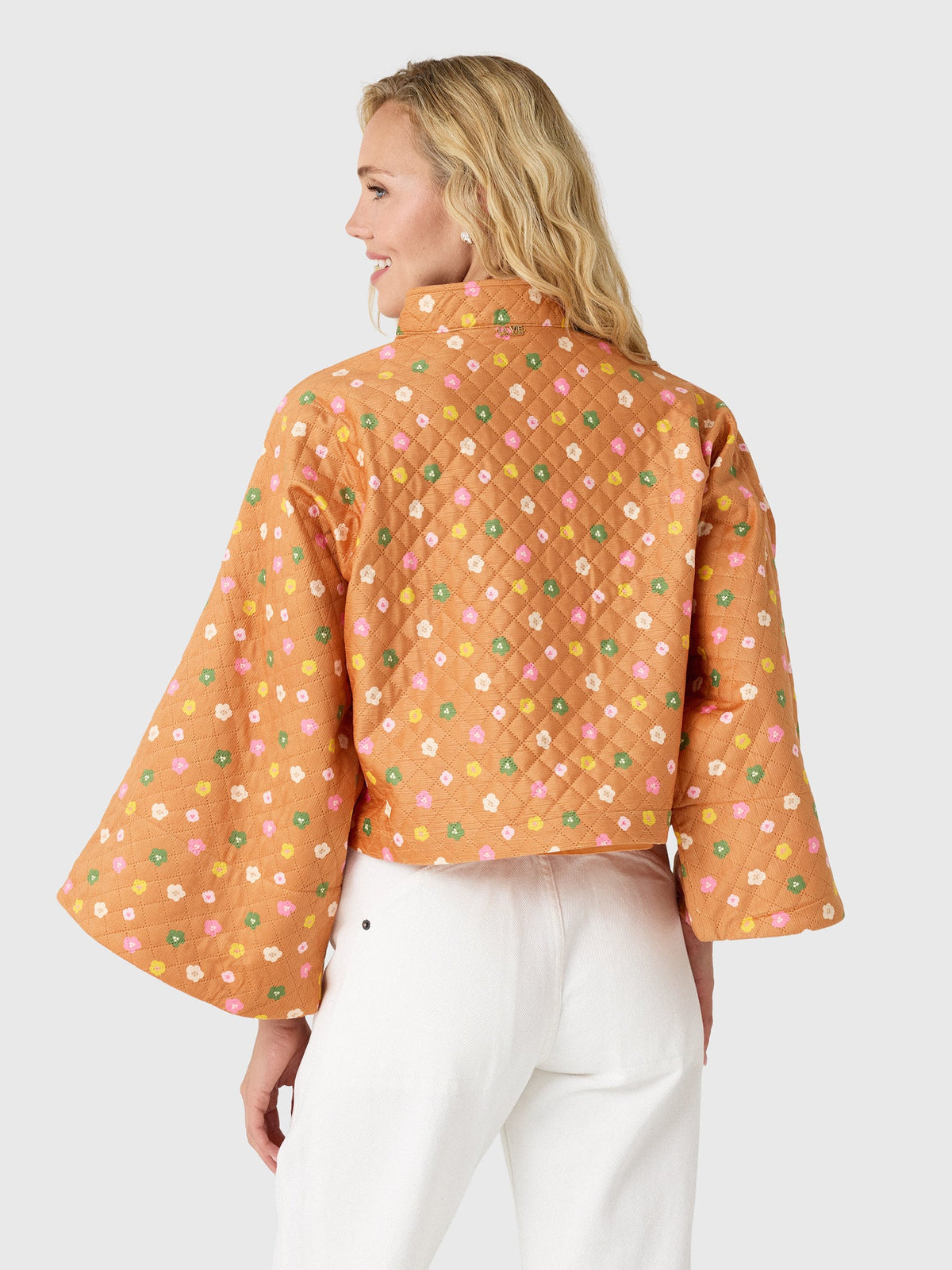 La Vie Women's Quilted Cropped Jacket