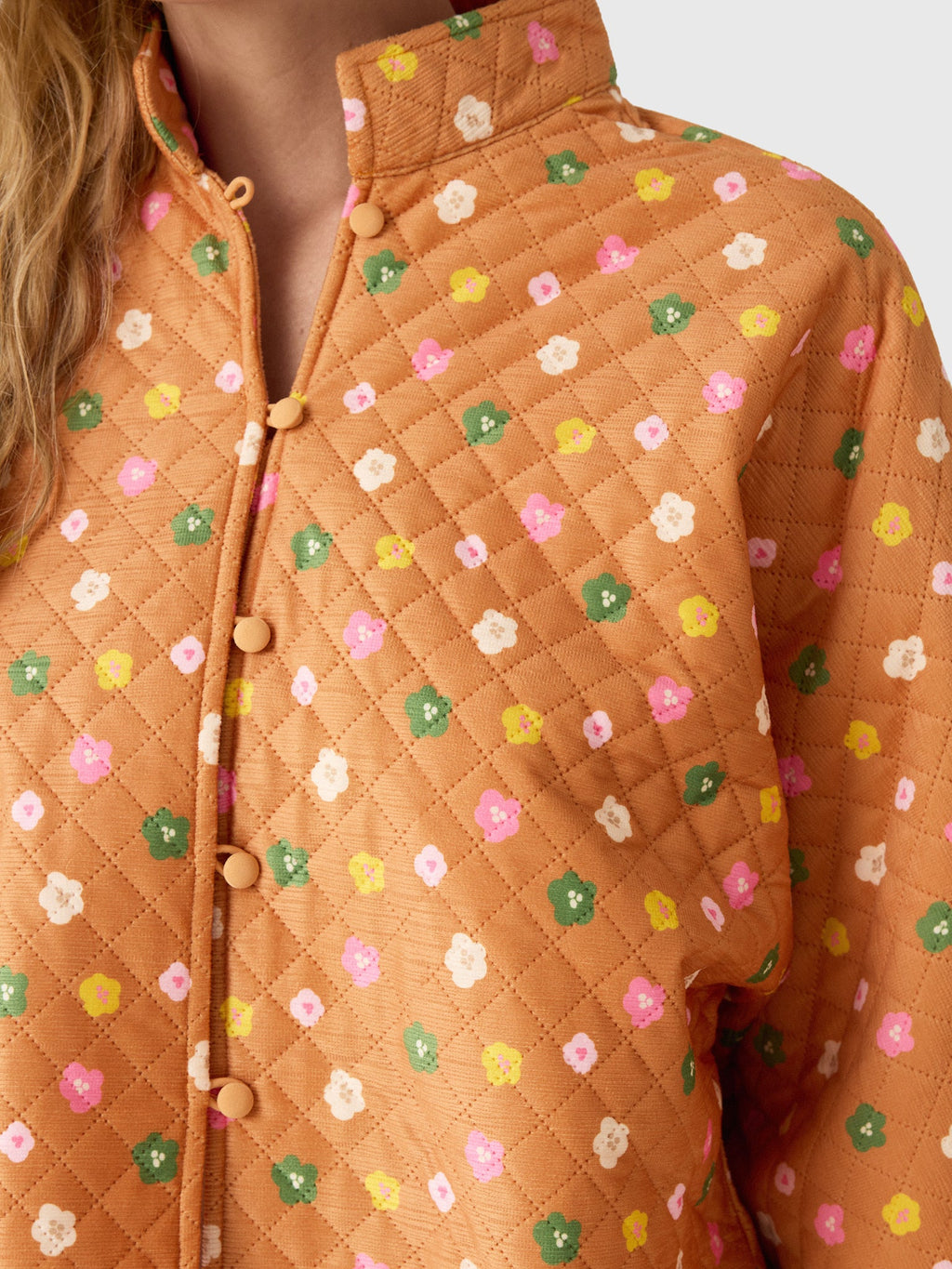 La Vie Women's Quilted Cropped Jacket